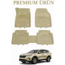 Black Gold Ford Focus 2011-2014 Bej 3D Oto Paspas Havuzlu Titanyum