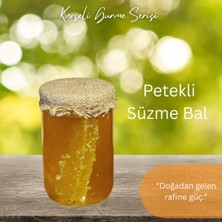 Karseli Gurme Çiftlik Petekli Süzme Yayla Çiçek Balı