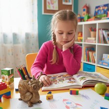 Robotel 3D Tasarım Özel Karakter Masaüstü Kalemlik ve Organizer