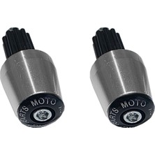 Gp Kompozit Universal Alüminyum Gidon Topuzu Gümüş