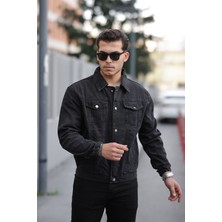 Comstar Çıtçıtlı Oversize Kot Ceket