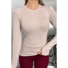 Balenbi Kadın Buzzy Parmak Geçmeli Bisiklet Yaka Basic Body 1130