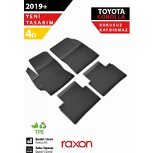 Raxon Toyota Corolla E210 2019+ Plus Serisi 4d Paspas Siyah – Tam Uyumlu