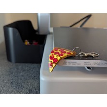 Pizza Hareketli Anahtarlık