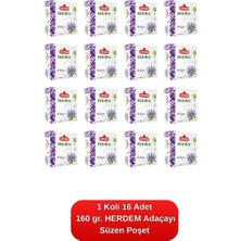 Çaykur Herdem Yeşil Adaçayı Süzen Poşet 160 Gr. 16'lı Koli