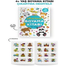 TeknoKapsül Çıkartmalı Boyama Kitabı  4 Yaş +