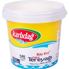 Karlıdağ Köy Evi Tuzlu Tereyağı (750 G)