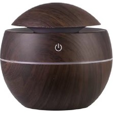 PrimeHome Oval 200ml Hava Nemlendirici - 7 Renk RGB Işıklı Difüzör - Type-C Girişli Aromaterapi (Regular)