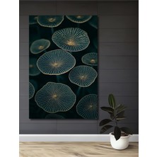 Büyülü Mantarlar Sulu Boya Görünümlü Ahşap Dekoratif Ev,antre,salon,ofis,mutfak,yatak Odası Tablo