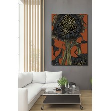 Dinamik Ay Çiçeği Sanat Ev,antre,salon,ofis,mutfak,yatak Odası Tablosu