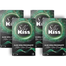 Silky Kiss Aloe Vera Prezervatif - 4'lü Paket