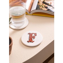 The Mia Harf Bardak Altlığı F