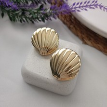 Lente Aksesuar Deniz Kabuğu Küpe