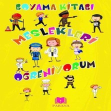 TeknoKapsül Meslekleri Öğreniyorum Boyama Kitabı