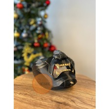 Turuncuhane Ghost Of Tsushima Maskesi – Orijinal Boyut Koleksiyonluk Dekoratif Samurai Mask