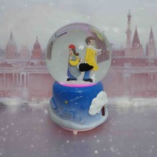 Neyşeligül Romantik Kar Küresi Koleksiyonu - Püskürtmeli, Müzikli ve Gece Lambası Özellikli