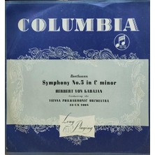 Kadıköy Plak Kulübü Beethoven - Vienna Philharmonic Orchestra*, Herbert Von Karajan – Symphony No. 5 In C Minor Lp