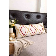 Kübra Hobim El Yapımı 35 x 80 Içi Dolgulu Uzun Yastık Bel Yastığı