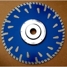 230MM Su Damlası Her Iki Tarafı Kaplı Sıcak Preslenmiş Elmas Kesim Disk Granit Mermer Testere Bıçağı M14 Flanş ile Taş Için