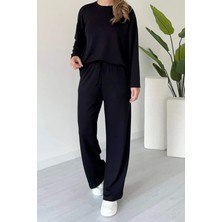 Balenbi Kadın Bisiklet Yaka Uzun Kollu Modal Takım 1109