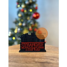 Turuncuhane Stranger Things Vecna House Logo Masaüstü Dekor Figür Hediyelik Playstation Xbox Koleksiyon 13 cm