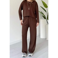 Balenbi Kadın Bisiklet Yaka Uzun Kollu Modal Takım 1109