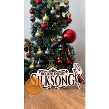 Turuncuhane Hollow Knight Silksong Logo Masaüstü Playstation Xbox Koleksiyon Figürü Hediyelik Dekoratif 16 cm