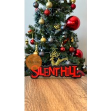 Turuncuhane Silent Hill Sessiz Tepe Logo Masaüstü Playstation Xbox Koleksiyon Figürü Hediyelik Dekoratif 17 cm