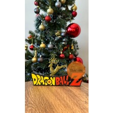 Turuncuhane Dragon Ball Z Anime Logo Masaüstü Dekor Koleksiyon Figürü Hediyelik Masa Süsü 17 cm