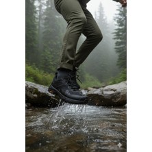 Humtto Erkek Trekking-Outdoor Dayanıklı Su Geçirmez Kışlık Aktivite Spor Ayakkabı HT5K/W160705A