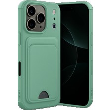 CPT83 Apple iPhone 17 Pro Kelvin Kartvizitli Silikon - Açık Yeşil STEPLYA-48387