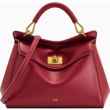 Jw Pei Lucia Vegan Deri Klasik Kadın El ve Omuz Çantası