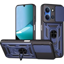 CPT83 Xiaomi Redmi 15C 4g Pars Lens Yüzüklü Silikon - Lacivert STEPLYA-48387