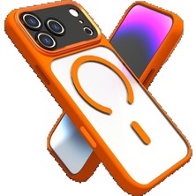 Apple iPhone 17 Pro Hazar Magsafe Kapak - Turuncu STEPLYA-48387