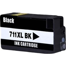 QC Hp 711XL Siyah Muadil Kartuş 79 Ml.