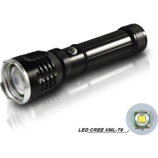 Ayder Timya Flaşörlü Uzun Mesafeli Şarjlı Pilli Mıknatıslı EL Feneri Wt-282 TG/Tmya1395 207331