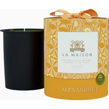 Alexandre J Pale Jade Mum ve Holder Hediye Seti 220G, Elemi-Patchouli