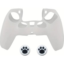 Allbucks Ps5 Joystick Kol Silikon Kılıf Analog Koruyucu Set