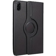 Tiklad CPT83 Huawei Honor Pad 10 12.1 Kılıf 360 Tablet Deri Kılıf - Siyah TİKLAD-3954