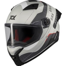 Axxis Axxıs Fenıx Ork C2 Black-Whıte Matt Gloss