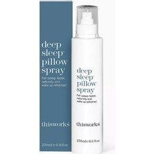 This Works Derin Uyku Yastık Spreyi 250ML, Aromaterapik Lavanta, Papatya ve Vetiver Karışımı