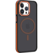 iPhone 14 Pro Winner Magsafe Kapak - Turuncu STEPLYA-48387