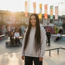 TeknoKapsül Afrika Örgüsü ve Rasta İçin Sentetik Saç / Koyu Kestane