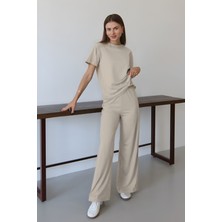 Balenbi Kadın Modal Kumaş Kısa Kollu Eşofman Takımı 1098