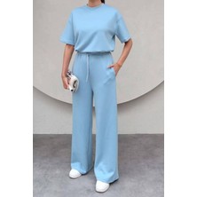 Balenbi Kadın Modal Kumaş Kısa Kollu Eşofman Takımı 1098