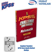 Murat Yayınları 2026 Kpss Gygk Matematik Soru Bankası | Tüm Adaylar Için