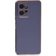 Xiaomi Redmi Note 12 4g Kılıf Volet Silikon - Mavi KAYALI27-Y7898UKY