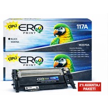 Ero Print HP Color Laser MFP 179fnw Çipli Siyah Muadil Toner - 2'li Avantaj Paket