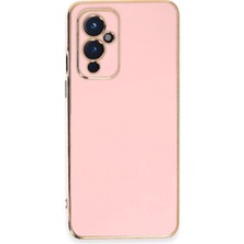 One Plus 9 Kılıf Volet Silikon - Pembe KAYALI27-Y7898UKY