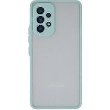 Samsung Galaxy A13 4g Kılıf Montreal Silikon Kapak - Turkuaz KAYALI27-Y7898UKY